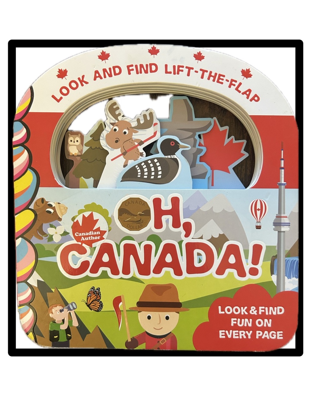 BUNDLE & SAVE 🇨🇦Oh, Canada! Kids Look & Find Lift the Flap Board Book